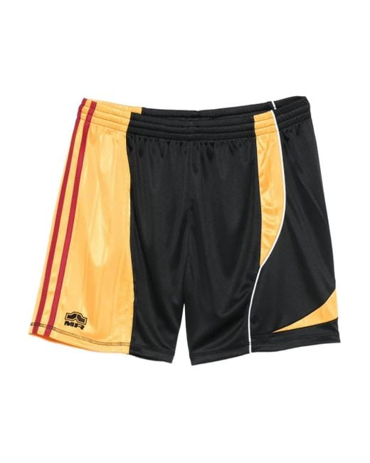 メンズ Martine Rose Panelled Football Shorts Blue
