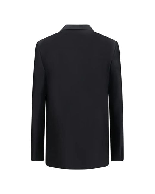 Gucci Black Silk Faille Jacket