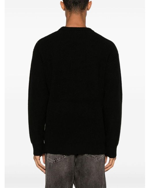 R13 Die Young Boyfriend Sweater in Black for Men Lyst UK