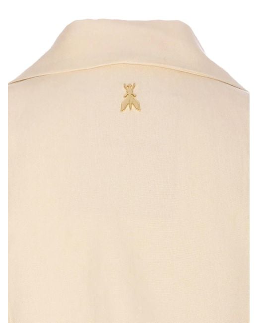 Patrizia Pepe Natural Cut-Out Waistcoat