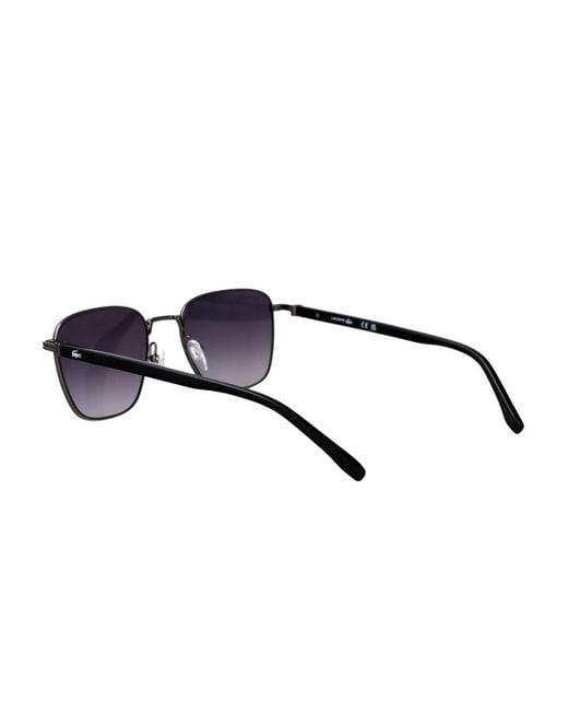 Lacoste Gray Square-Frame Sunglasses for men