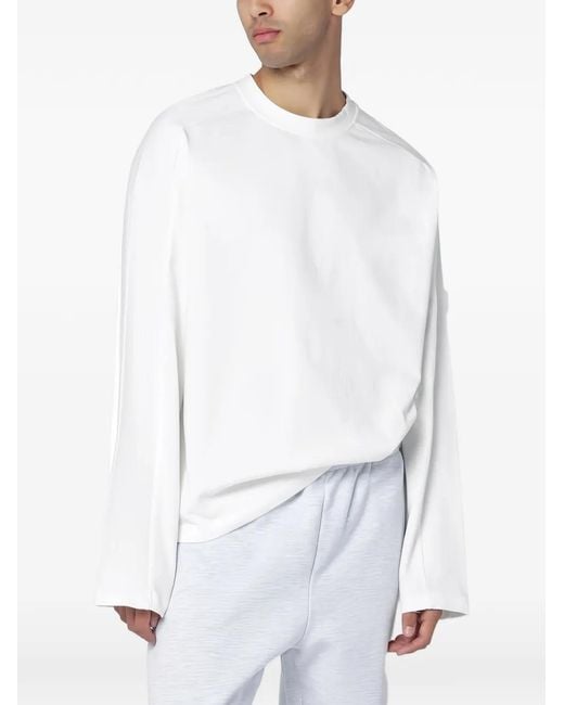 Entire studios White Long-Sleeves Crew-Neck T-Shirt for men