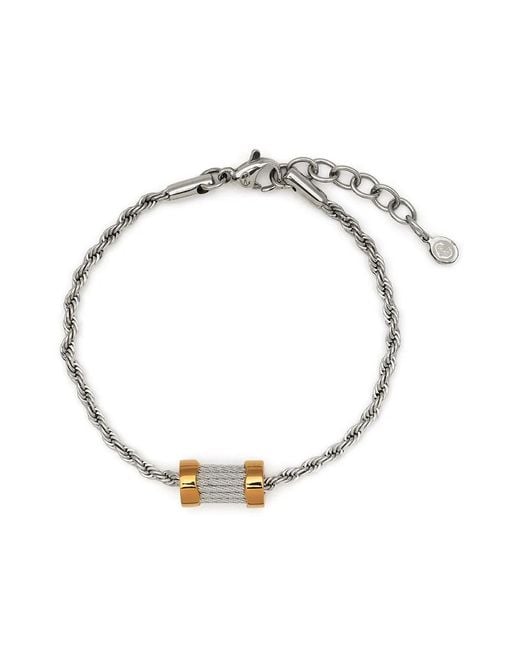 Charriol Metallic Forever Waves Charm Bracelet