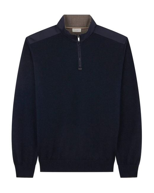 Maglione Con Mezza Zip di Paul & Shark in Blue da Uomo