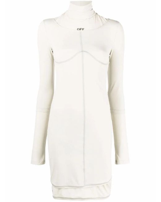 Off-White c/o Virgil Abloh Off White Dresses Grey