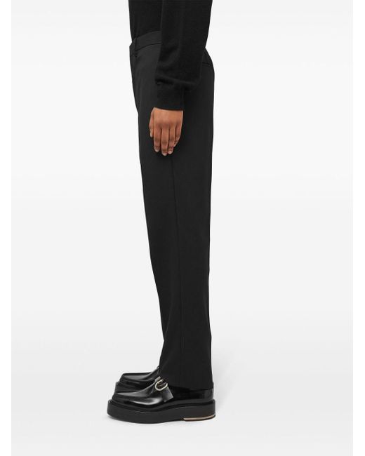 Jil Sander Black Straight-leg Tailored Trousers for men