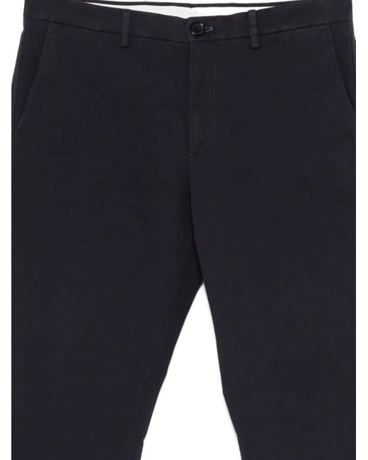 Paul Smith Blue Straight-Leg Trousers for men