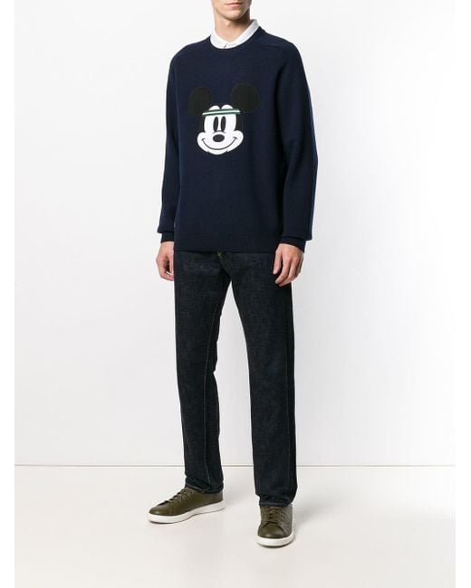 Pull Mikey Mouse Synthétique Lacoste pour homme en coloris Bleu | Lyst