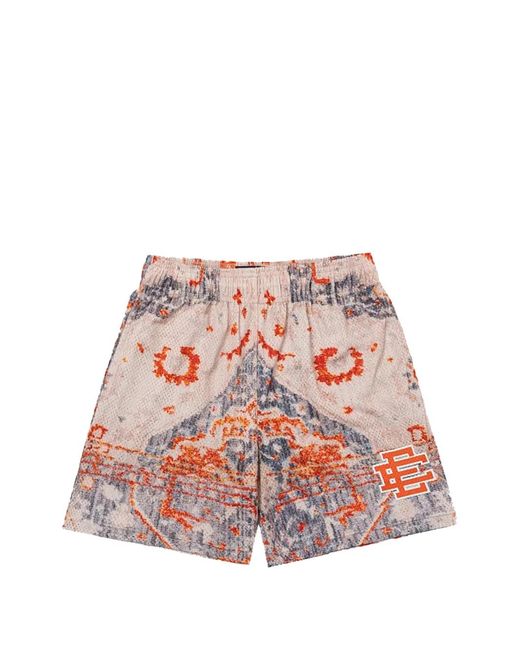 Eric Emanuel Ee Basic Shorts Met Print in het Red voor heren