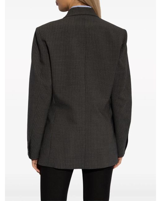Coperni Black Double-Breasted Jacket