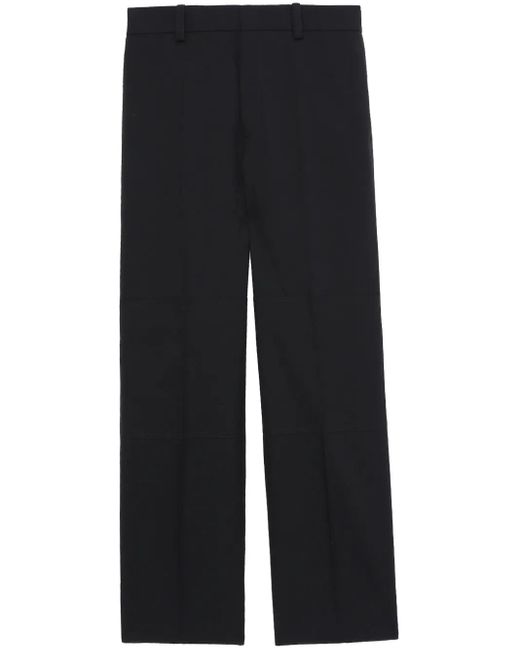 Jil Sander Pantalon Met Wijde Pijpen in het Blue voor heren