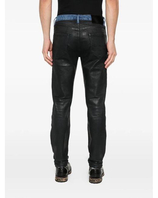 Purple Brand Blue Jean Skinny P001 À Fini Enduit for men