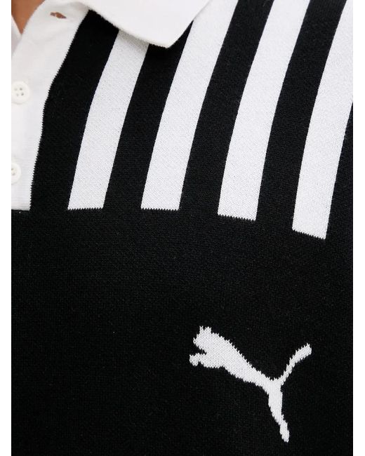 PUMA Black Neverworn Vi Polo Shirt for men