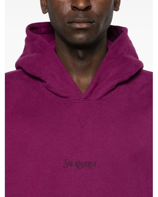 Saint Laurent Purple Sweaters for men