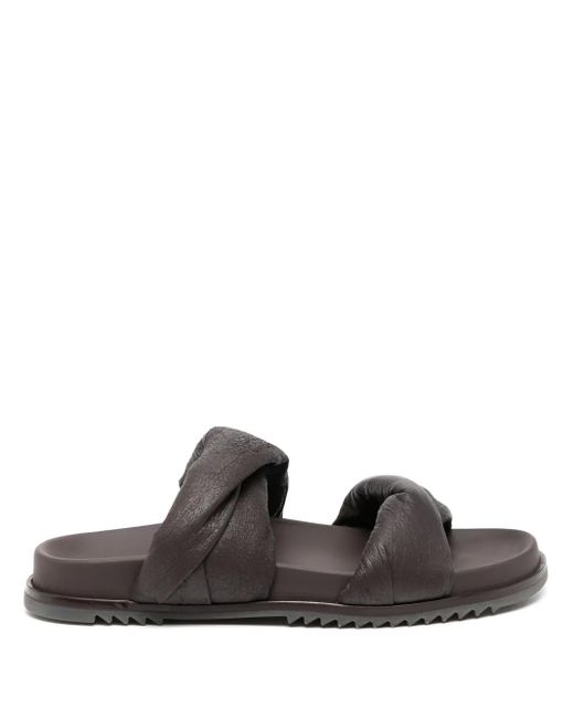 【Rick Owens】ラウンドトゥ サンダル Rick Owens ラウンドトゥ サンダル ブラウン | Lyst