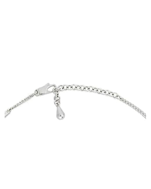 Collar Interlocking G Gucci de color Metallic
