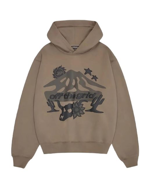 Hoodie Market Off The Grid BROKEN PLANET en coloris Gray