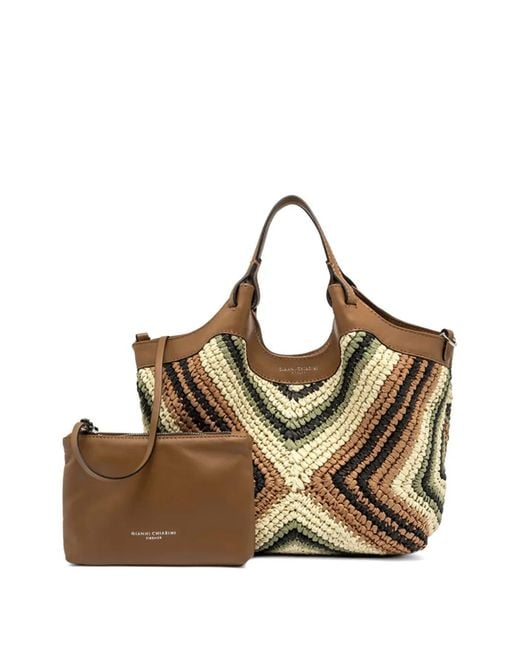 Gianni Chiarini Natural Shoulder Bag