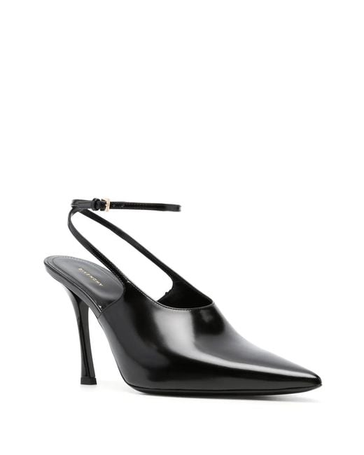 Givenchy Black Leather Show Pumps