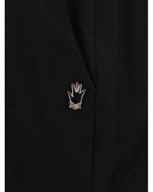Vivetta Flared Broek in het Black