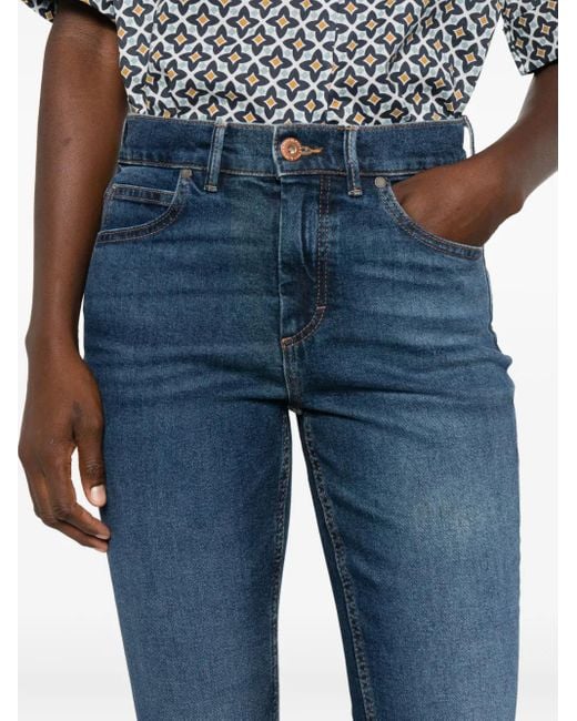 Marc O' Polo Blue Skara Five-Pocket Faded Jeans
