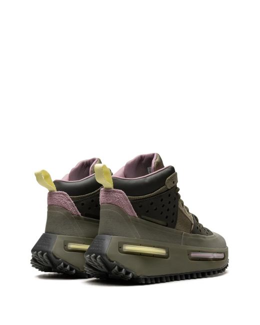 Adidas Brown X Pharrell Hu Nmd S1 Ryat "Focus" Sneakers