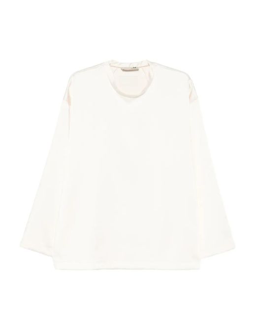 Blouse À Manches Longues THE M.. en coloris White