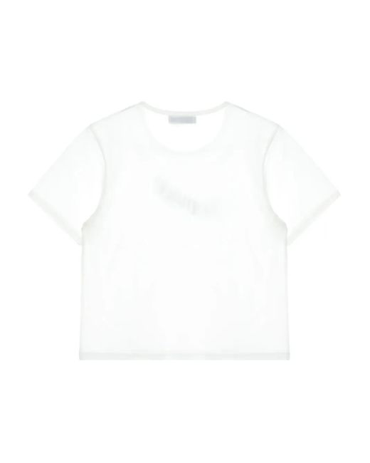 Low Classic クロップド Tシャツ White