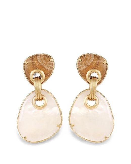 Gas Bijoux Natural Silia Drop Earrings