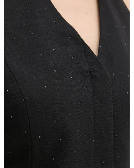 Bruuns Bazaar Black Corymbiabbbelia Halter-Neck Embellished Top
