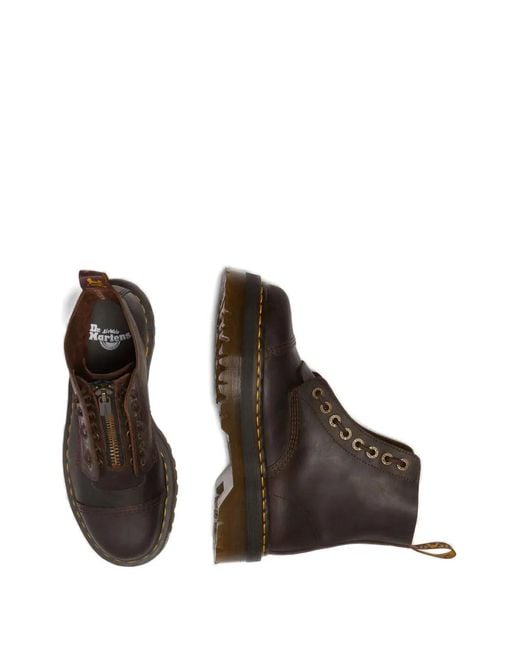 Dr. Martens Black Sinclair Platform Boots