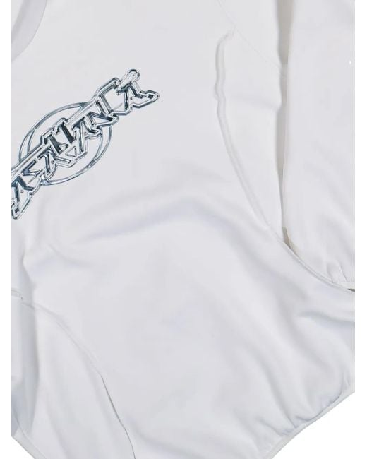 Casablanca White Hoodie À Logo for men