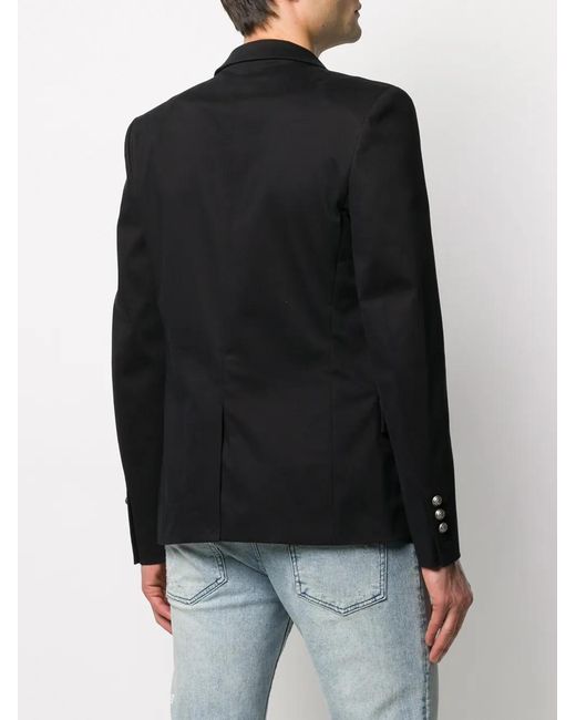 Balmain Black Buttoned Blazer for men