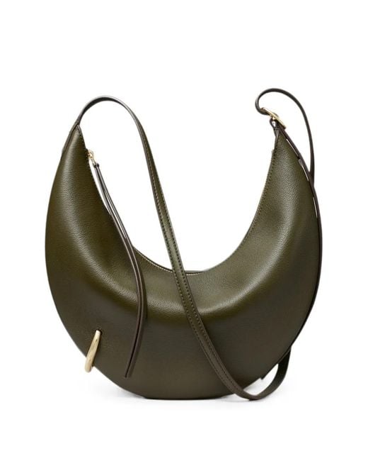 Tory Burch Green Pierced Shoulder Bag