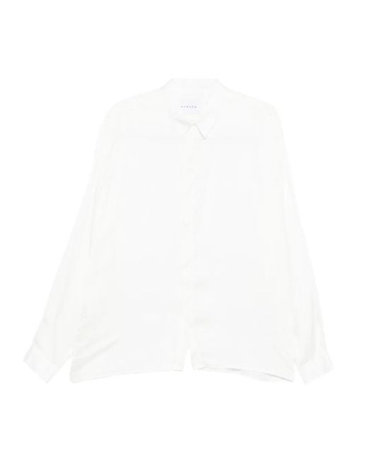 MARSĒM Hemd Mit Klassischem Kragen in White für Herren