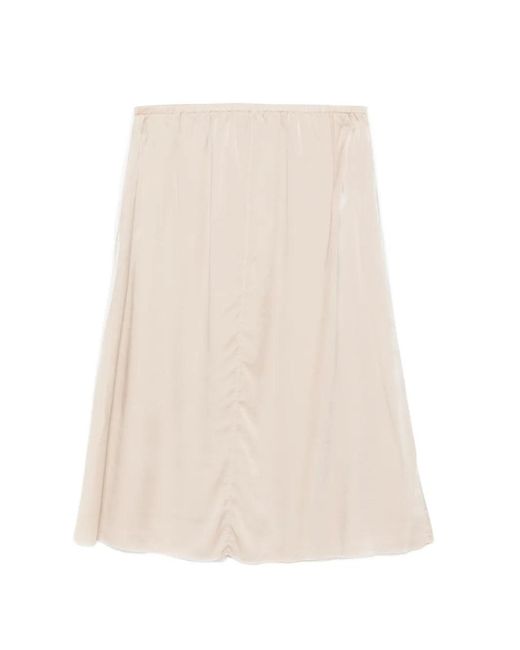 Private 0204 Natural Elasticated Skirt