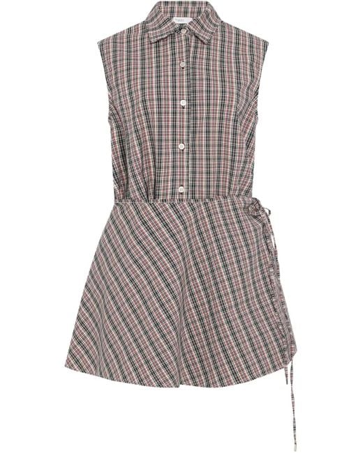 Rosetta Getty Gestreept Blouse in het Brown