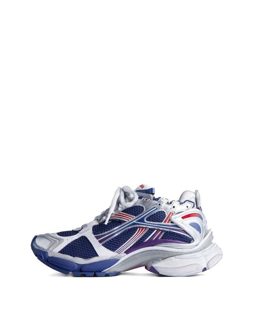 Balenciaga Blue Gradient Runner Sneakers for men