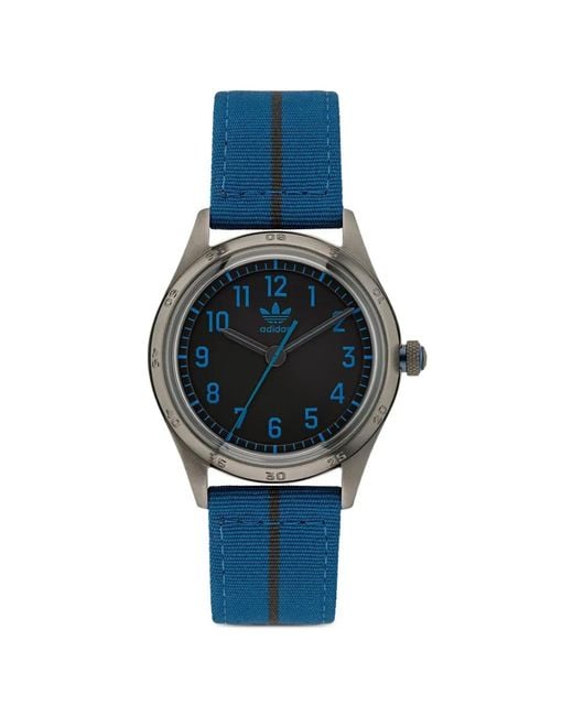 Adidas Blue Style Code Four 42Mm Watch for men