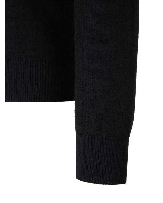 Brioni Black High-Neck Sweatshirt for men