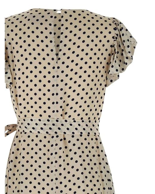 Kaos Multicolor Minikleid Mit Polka Dots