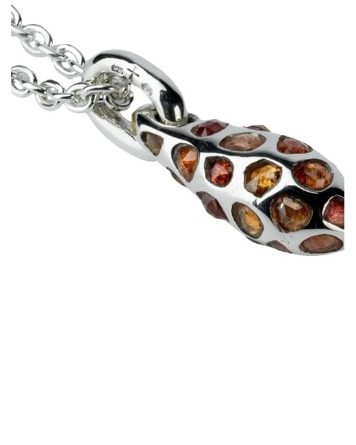 Parts Of 4 Metallic Chrysalis Pavé Necklace