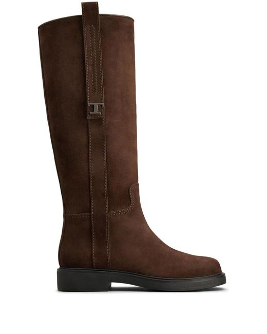 Tod's Brown Gomma 20L Boots