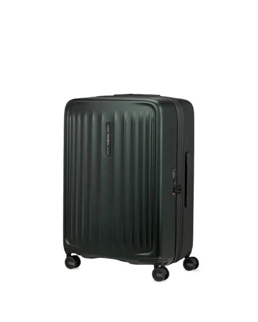 Samsonite Green Small Logo-Plaque Suitcase