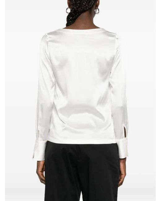 Mazzarelli White Angie Blouse