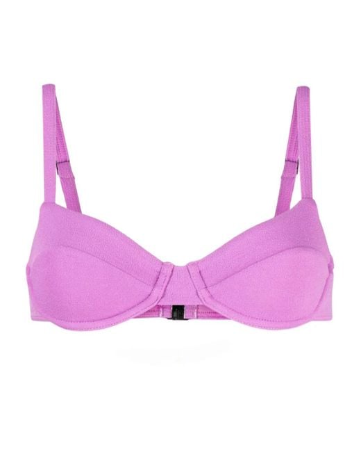 Matteau Balconette Bikinitop in het Purple