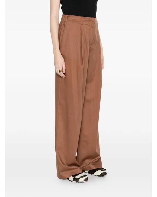 Herno Brown Pences Trousers