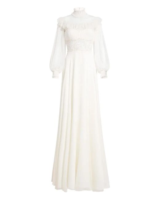 Jenny Packham White Arden Maxi Dress