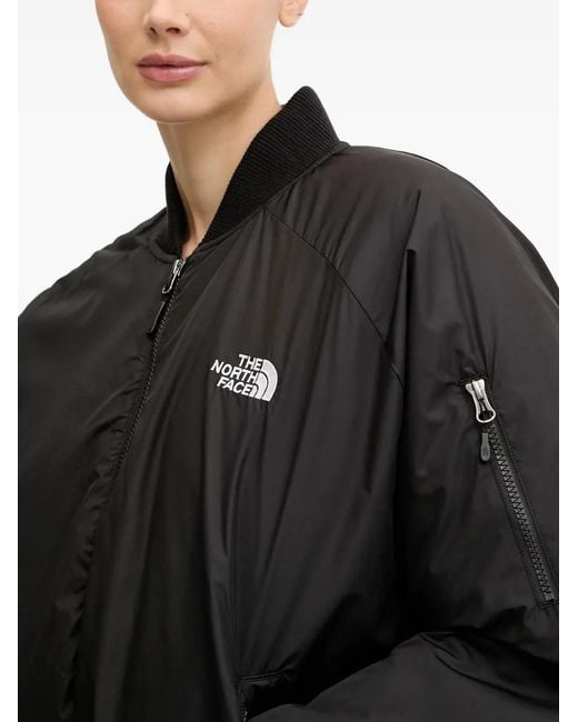 The North Face Black Zip Bomber Jacket