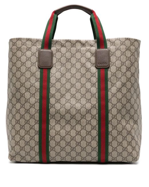 Gucci Medium Gg Tender Shopper in het Brown voor heren